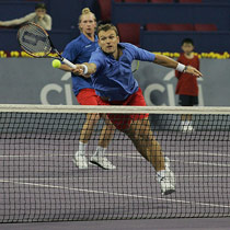 Tennis Masters Cup — 2007. Шанхай (Фото Натальи Четвериковой). Длоухы Лукаш и Визнер Павел