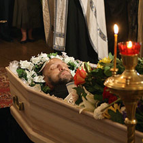 Похороны Дмитрия Александровича Пригова (Фото Натальи Четвериковой)
