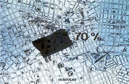 Куритибский grid city в центральной части города