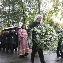 Похороны Ивана Дыховичного (фото Наташи Четвериковой)