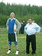 Александр Коновалов в Ардатове. Фото Дениса Найшуля