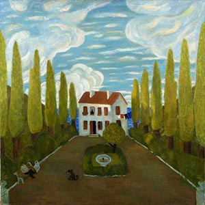 Михаил Алдашин. Дом у моря. 2008