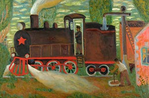 Михаил Алдашин. Паровозный парк. 2008