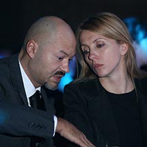 Федор Бондарчук с супругой (фото Наташи Четвериковой)
