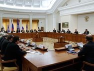 Встреча с участниками заседания совета Россия—НАТО в Сочи.