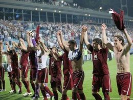 «Рубин» празднует успех. Фото: официальный сайт ФК «Рубин»