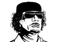 Муаммар Каддафи. Иллюстрация: Vectorportal, Flickr.com