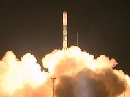 Старт ракеты Delta II с аппаратом NPP