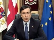 Михаил Саакашвили. Кадр: Первый канал