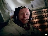 Армстронг сразу по возвращении с поверхности Луны