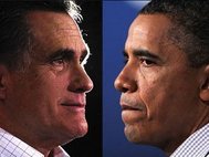 Митт Ромни и Барак Обама