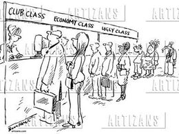 Клубный класс. Карикатура с проекта Artizans