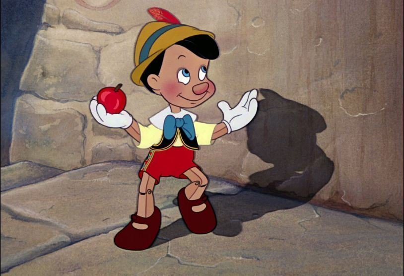 Пиноккио из мультфильма Уолта Диснея 1940 г.