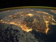 Пиренейский полуостров. Фото: NASA's Earth Observatory
