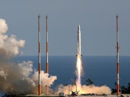 Запуск ракеты KSLV-1