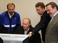 Владимир Путин дает старт заполнению газом газопровода «Северный поток»