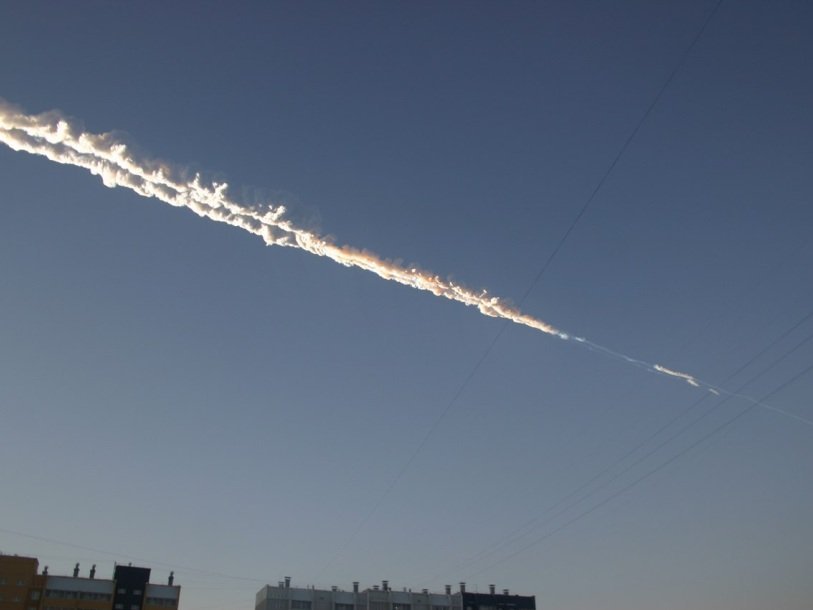 Метеорит над Челябинском