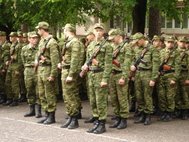 Студенты военной кафедры. Фото: sstu.ru