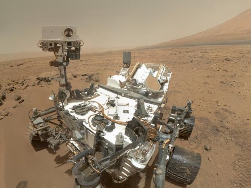 Автопортрет марсохода Curiosity
