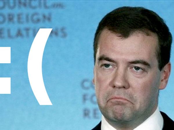Why so sad Dmitry Medvedev?