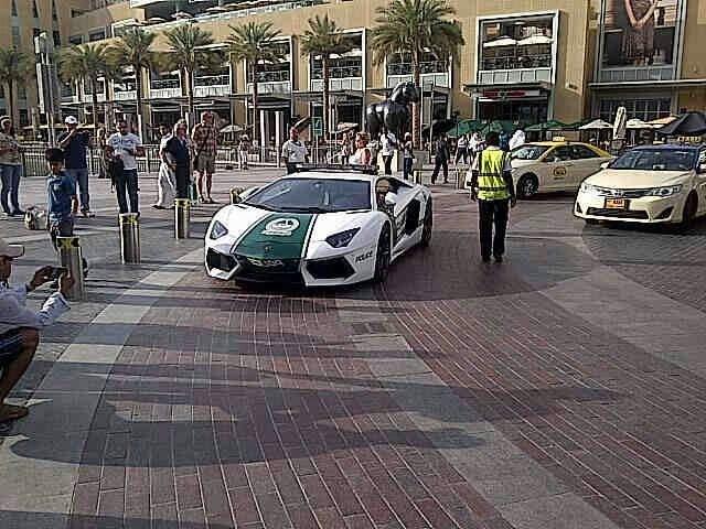 Lamborghini дубайской полиции