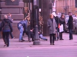 Кадр из видео "задержания Павла Дурова"