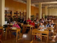 Летний исторический семинар в библиотеке. Фото с сайта ГОПБ