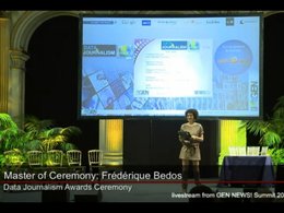 Церемония вручения премии 2012 года за журналистику данных (Data Journalism Awards)