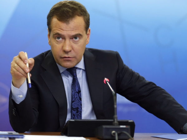 Дмитрий Медведев на заседании президиума совета при президенте по модернизации экономики