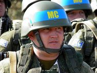 Военнослужащие российского миротворческого контингента