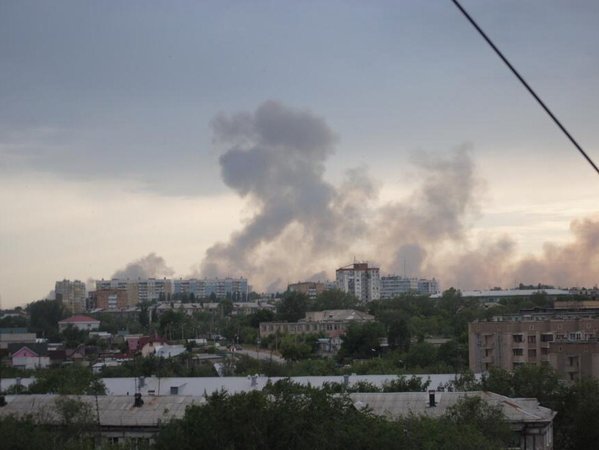 Взрывы на складах в Самарской области