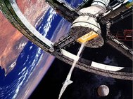 Фрагмент постера к фильму Стэнли Кубрика "2001: Космическая одиссея"