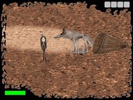 Скриншот из первой видеоигры на шошонском языке