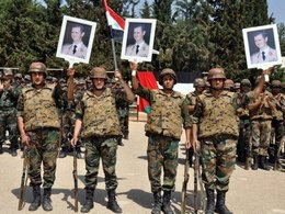 Солдаты сирийской армии