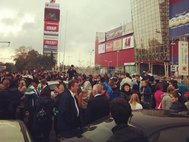 Людей эвакуируют из ТЦ «Золотой Вавилон»