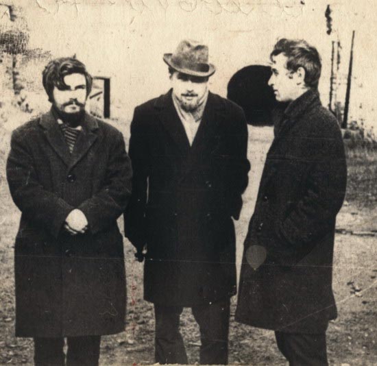 Евгений Абрамов, Александр Осипович, Юрий Чебанюк. Соловки. 1967 (из собрания Соловецкого музея-заповедника