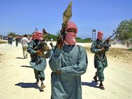 Боевики «Аль-Шабаб» в Сомали