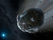 Астероид и белый карлик GD 61