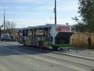 Взорванный автобус в Волгограде