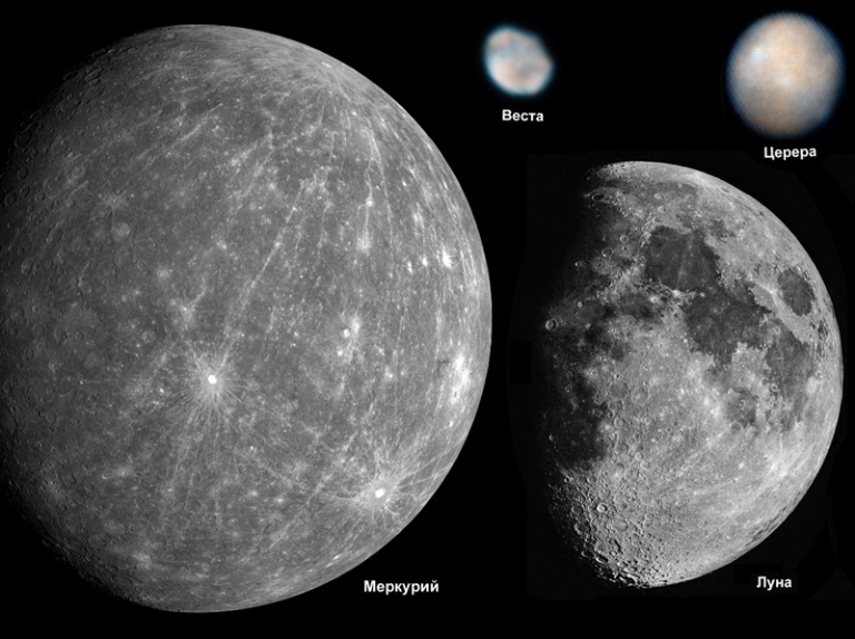 Сравнение размеров луны. Церера и Меркурий. Меркурий и Луна сравнение. Размер Луны и Меркурия сравнение. Меркурий по сравнению с луной.