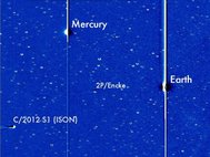 Кометы ISON и Энке, 21 ноября 2013 г.