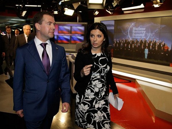 Дмитрий Медведев и Маргарита Симоньян