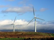 Ветровые турбины в графстве Камбрия