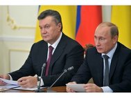Виктор Янукович и Владимир Путин. Фото: Пресс-служба Президента РФ