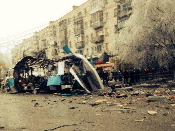 Взрыв в волгоградском троллейбусе