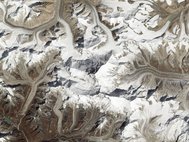 Гималаи, спутниковый снимок. Фото: NASA Earth Observatory
