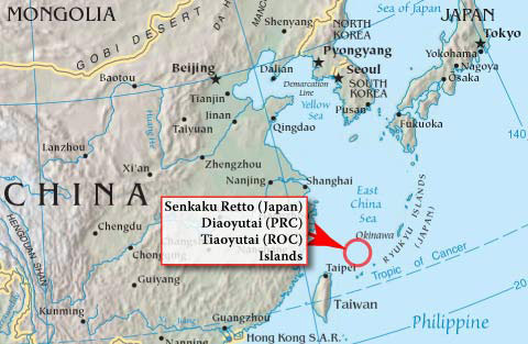 Острова Сенкаку