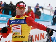 Швейцарский лыжник Дарио Колонья