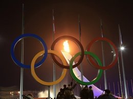 Олимпийский огонь в Сочи