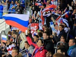 Российские болельщики в Сочи